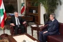 Президент Сулейман принял главу Центрального банка Риада Саламе